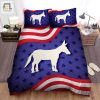 Patriotic Cow Donkey Duvet Set Unique Comfy Bedding elitetrendwear 1