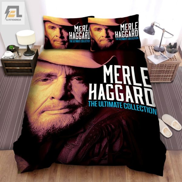 Snuggle Down With Merle Haggard Ultimate Bedding Set Laughs elitetrendwear 1