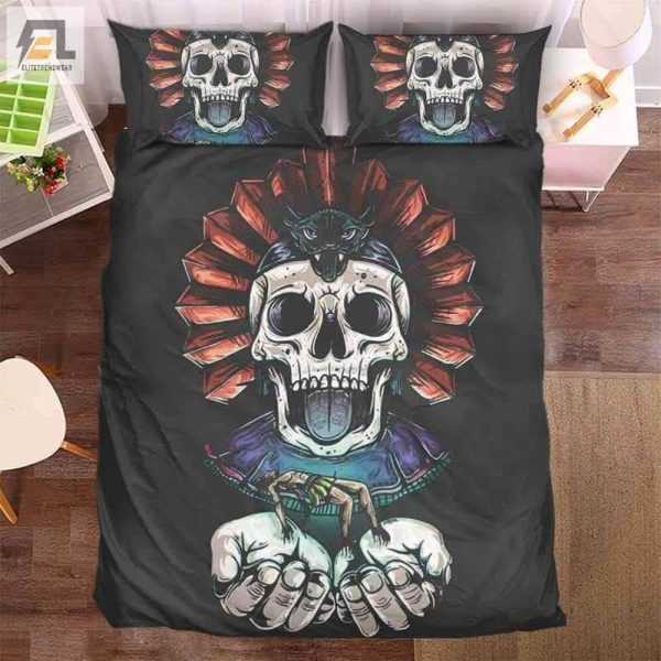 Sleep With Skulls Comfy Quirky Duvet Cover Sets elitetrendwear 1