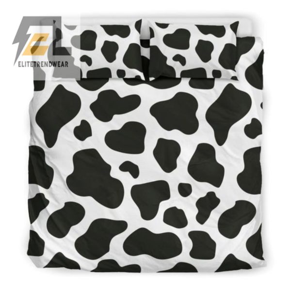 Moovelous Cow Duvet Cover Set Cozy Comfy Quirky elitetrendwear 1