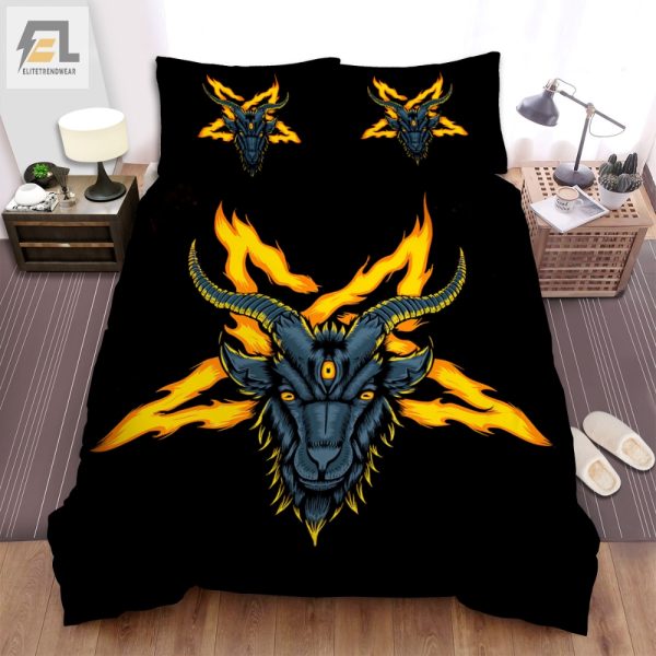 Devilish Goat Duvet Hilarious Comfort For Unique Bedrooms elitetrendwear 1