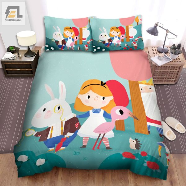 Whimsical Wonderland Duvet Comfy Hilarious Bedding Set elitetrendwear 1