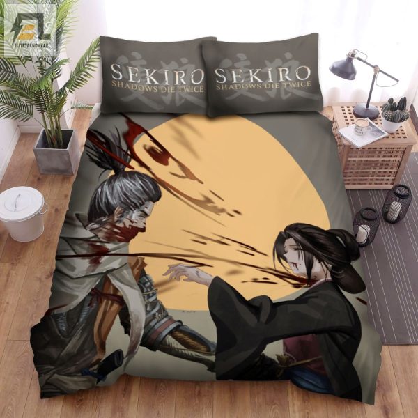 Sleep With Sekiro Emmas Defeat Hilarious Bedding Sets elitetrendwear 1