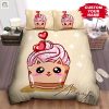 Sweet Dreams Personalized Ice Cream Love Duvet Set Comedy elitetrendwear 1