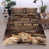 Lionlove Duvet Fun Personalized Bedding For Husbands elitetrendwear 1