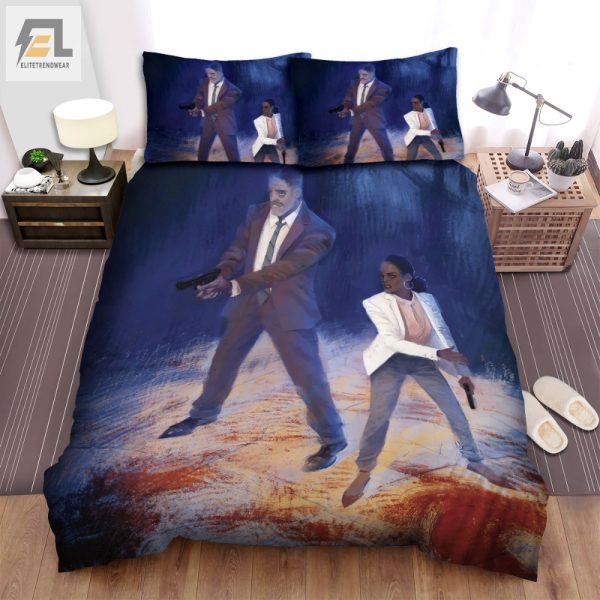 Snuggle With The Empty Man Armed And Cozy Duvet Set elitetrendwear 1