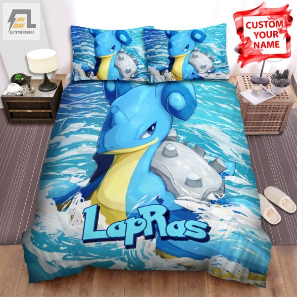 Snuggle With Lapras Unique Pokemon Duvet Ultimate Comfort elitetrendwear 1