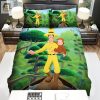 Snuggle With Curious George Funny Cozy Bedding Set elitetrendwear 1