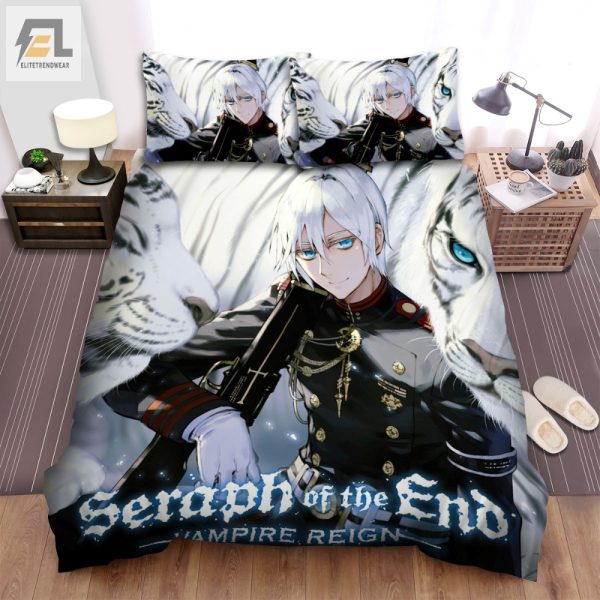 Snuggle With Vampires Comfy Shinya Tigers Duvet Set elitetrendwear 1