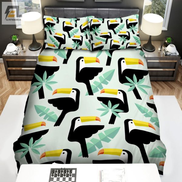 Snuggle With Toucans Hilarious Cozy Duvet Cover Sets elitetrendwear 1