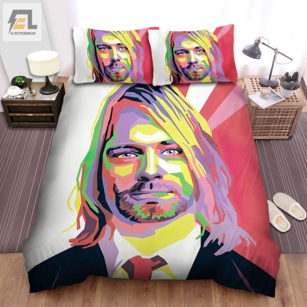 Cozy Like Kurt Pop Art Duvet For Iconic Slumber Parties elitetrendwear 1