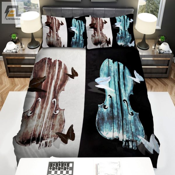 Snuggle With Lindsey Quirky Concert Art Duvet Bedding Set elitetrendwear 1