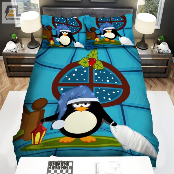 Cozy Penguin Duvet Sleep Like A Tired Bird elitetrendwear 1