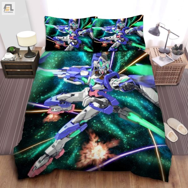 Sleep Like A Gundam Pilot Cozy 00 Full Saber Bedding elitetrendwear 1