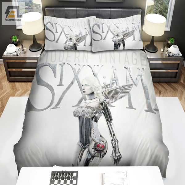 Rock Your Sleep Sixxa.M. Comfy Vintage Bedding Set elitetrendwear 1