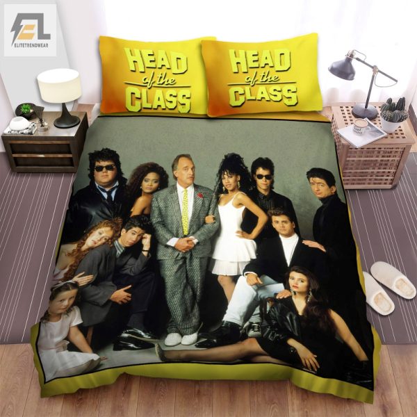 Comfy Funny Head Of The Class Movie Poster Bedding elitetrendwear 1