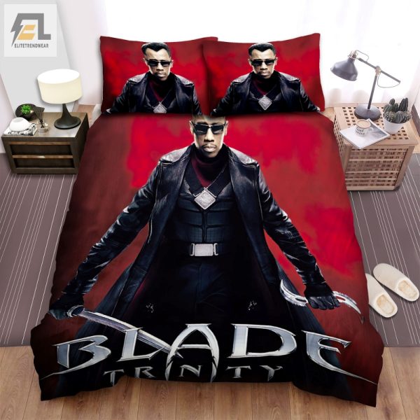 Sleep Like A Vampire Hunter Blade Duvet Cover Set elitetrendwear 1