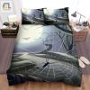 Spooky Snuggles Moonlight Spider Web Duvet Cover Set elitetrendwear 1