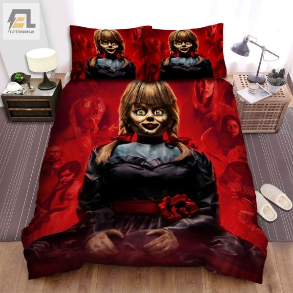 Sleep With Annabelle Cozy Comfy Creepy Bedding Sets elitetrendwear 1