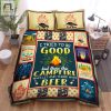 Funny Campfire Beer Duvet Cover Cozy Unique Bedding Set elitetrendwear 1