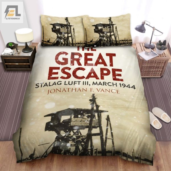 Snuggle With Steve Mcqueen Great Escape Duvet Set elitetrendwear 1