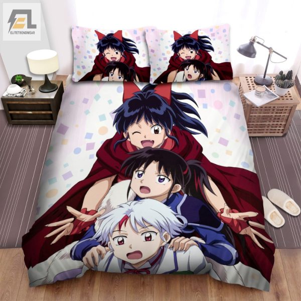 Sugar Rush Slumber Yashahime Trio Duvet For Sweet Dreams elitetrendwear 1