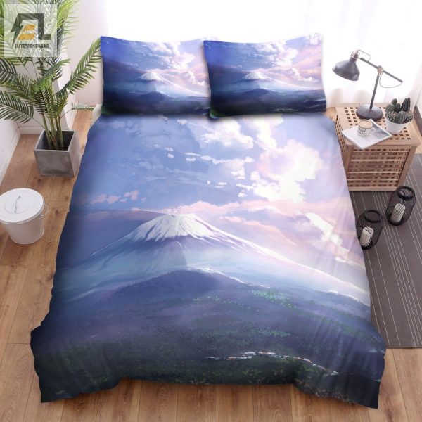 Snuggle Mount Fuji Comfy Japan Duvet Sets elitetrendwear 1