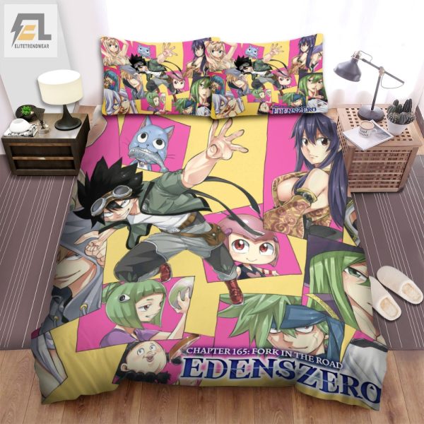 Dream In Style With Edens Zero Fork Art Duvet Comfy Quirky elitetrendwear 1