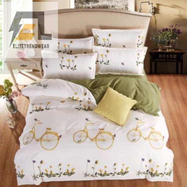 Dream Cycle Hilarious Comfy Bike Duvet Cover Set elitetrendwear 1