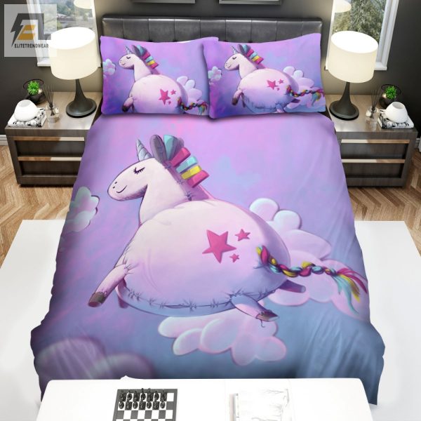 Sleep With Unicorns Fluffy Floating Duvet Sets elitetrendwear 1