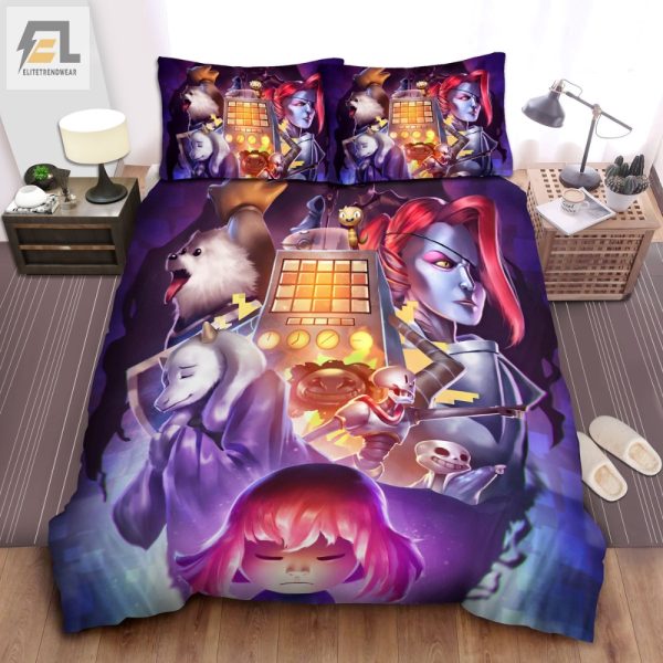 Dream With Undertale Quirky Digital Art Duvet Sets elitetrendwear 1