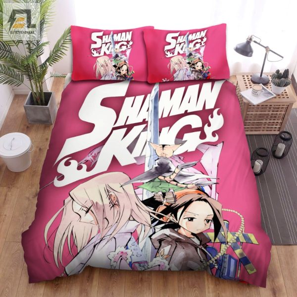 Dream With Shaman King Cozy Comical Duvet Cover Sets elitetrendwear 1