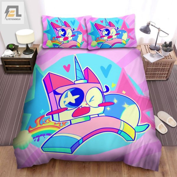 Magical Unikitty Duvet Set Run To Comfort In Style elitetrendwear 1