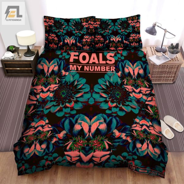 Nap Like A Rock Star Comfy Foals My Number Bedding Set elitetrendwear 1