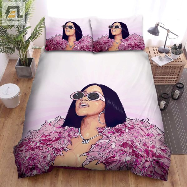 Get Cozy With Cardi B Unique Comfy Bedding Sets elitetrendwear 1