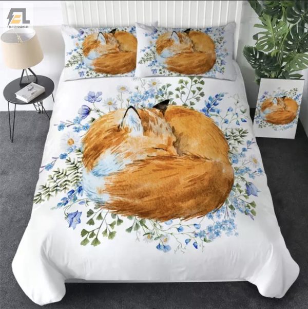 Dream Foxy Cozy Quirky Fox Duvet Bedroom Set elitetrendwear 1