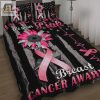 Snuggle Support Fun Pink Breast Cancer Duvet Set elitetrendwear 1