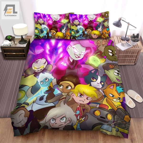 Snuggle With Final Space Squad Epic Bedding Sets elitetrendwear 1