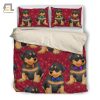 Snuggle With A Rottie Comfy Rottweiler Duvet Sets elitetrendwear 1