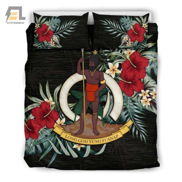 Snuggle Islandstyle Vanuatu Hibiscus Coat Arms Bedding elitetrendwear 1