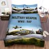 Sleep Like A Wwii Ace Hilarious Raf P51k Mustang Bedding elitetrendwear 1