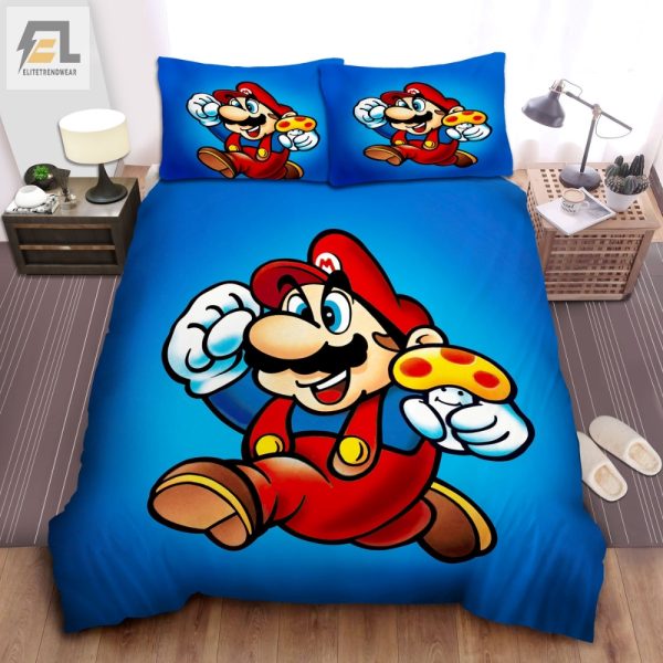 Dream Big With Marios Mega Mushroom Duvet Set Get Cozy elitetrendwear 1