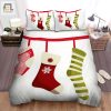 Festive Sock Duvet Cozy Christmas Bedding With Cheer elitetrendwear 1