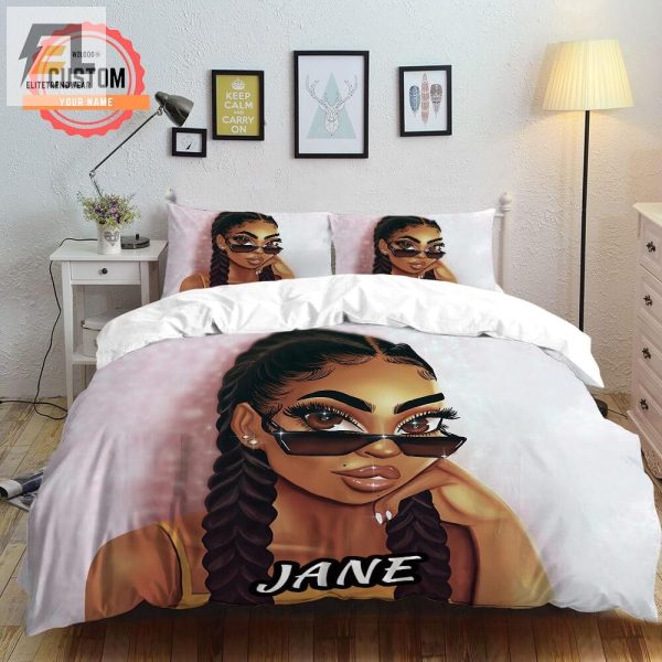 Dazzling Braids Cozy Nights Perfect Gift Duvet Set elitetrendwear 1