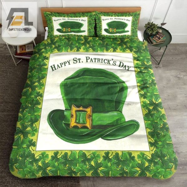 Lucky Laughs Unique St. Patricks Day Duvet Covers Gifts elitetrendwear 1