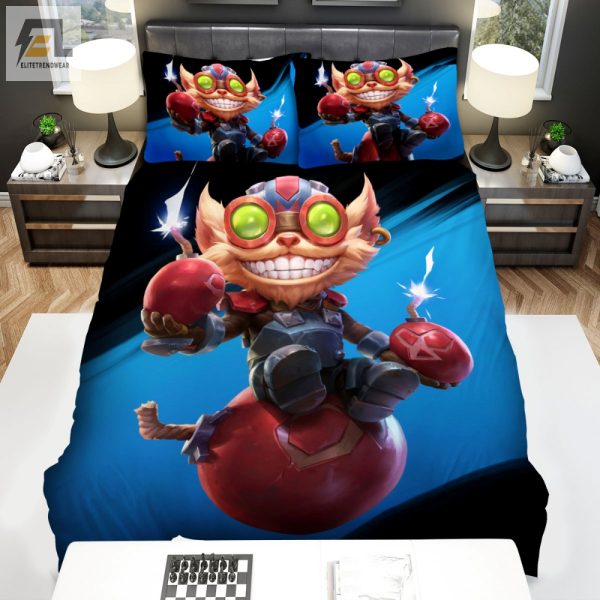 Boom In Your Room Ziggs Lol Duvet Cover Bedding Sets elitetrendwear 1