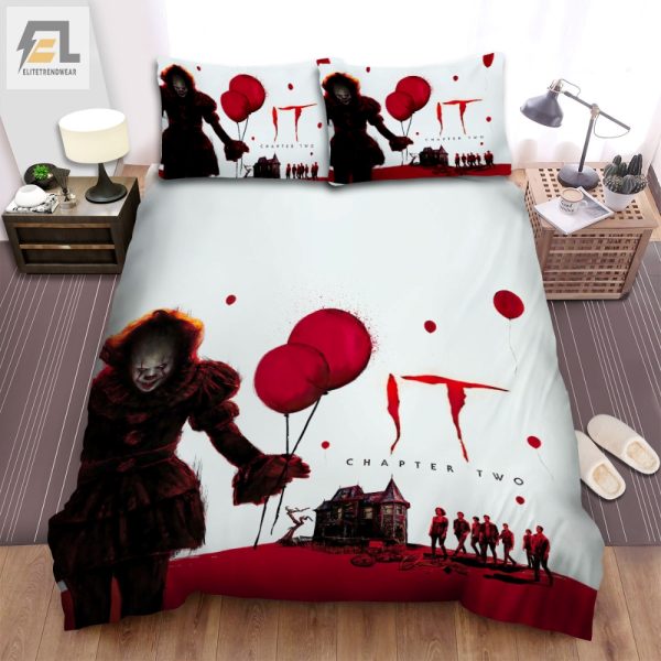 Sleep With Pennywise Cozy It Chapter Two Duvet Set elitetrendwear 1