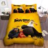 Funny Angry Birds Bedding Set Mighty Eagle Friends elitetrendwear 1