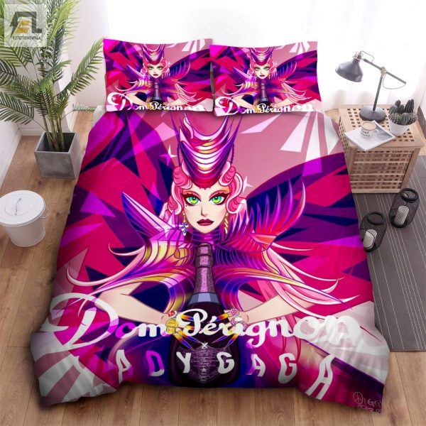 Sleep Like A Star Gaga X Dom Perignon Duvet Set elitetrendwear 1