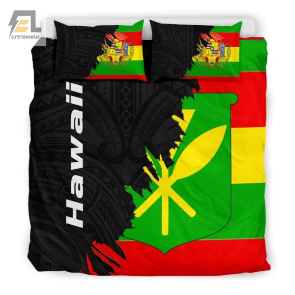 Snuggle In A Hug Polynesian Hawaii Duvet Cozy Unique elitetrendwear 1